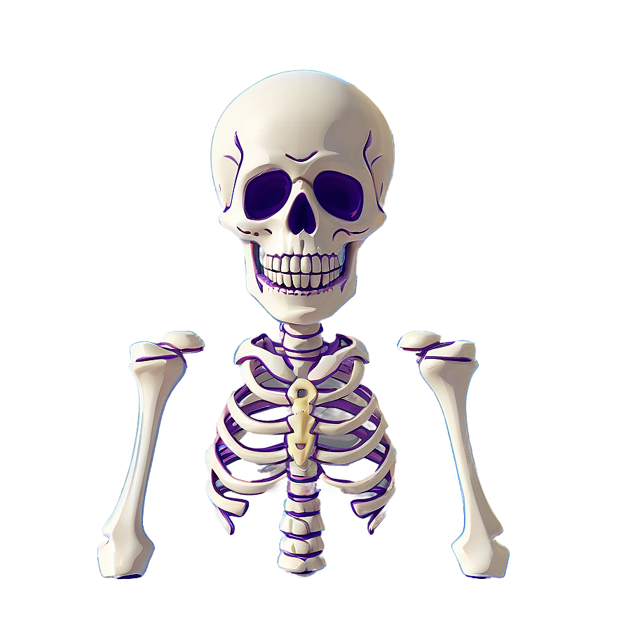 Cartoon Skeleton Character Png Fsv