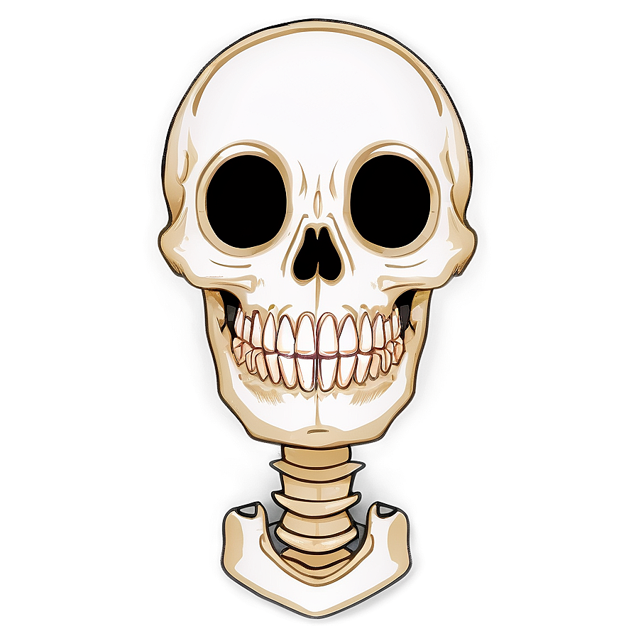 Cartoon Skeleton Png 5