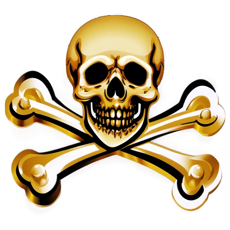 Cartoon Skull Crossbones Png Iji28