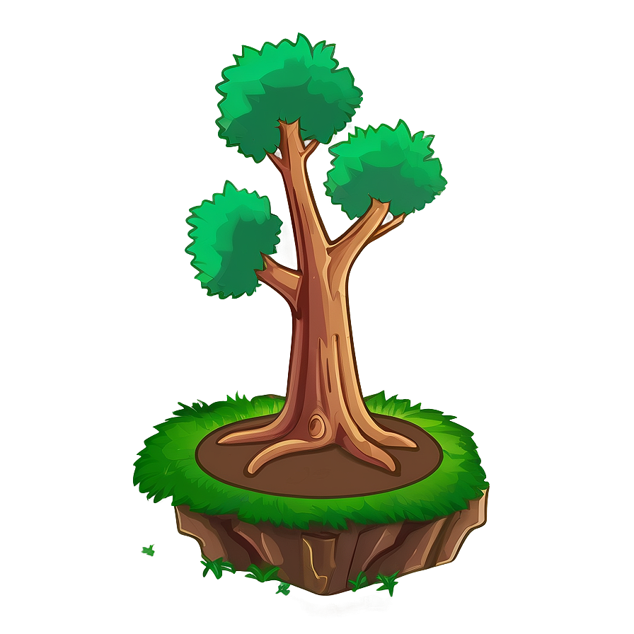 Cartoon Small Tree Png Iaj