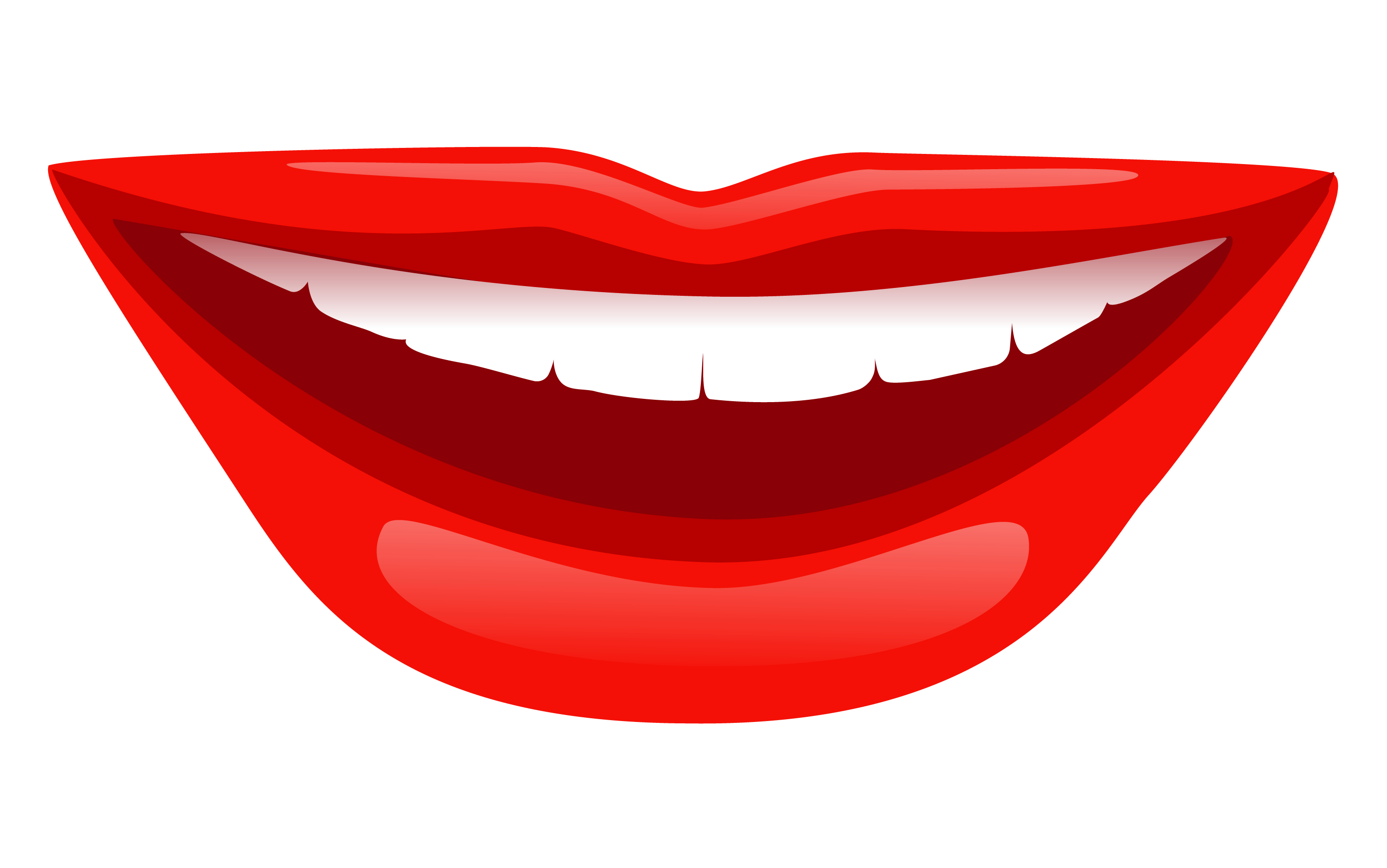 Cartoon Smile Graphic PNG with transparent background