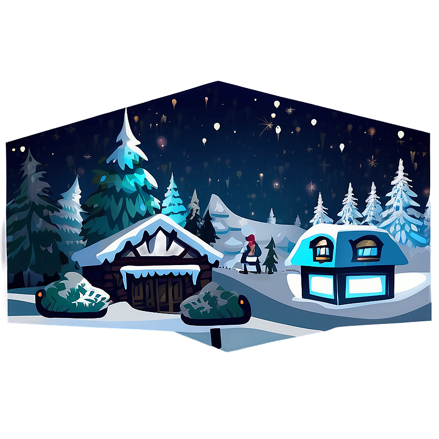 Cartoon Snow World Png Phq