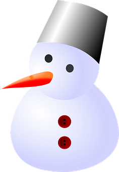 Cartoon Snowman Graphic