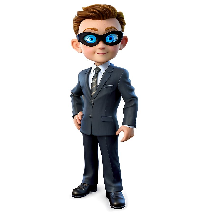 Cartoon Spy Kid Png 06202024