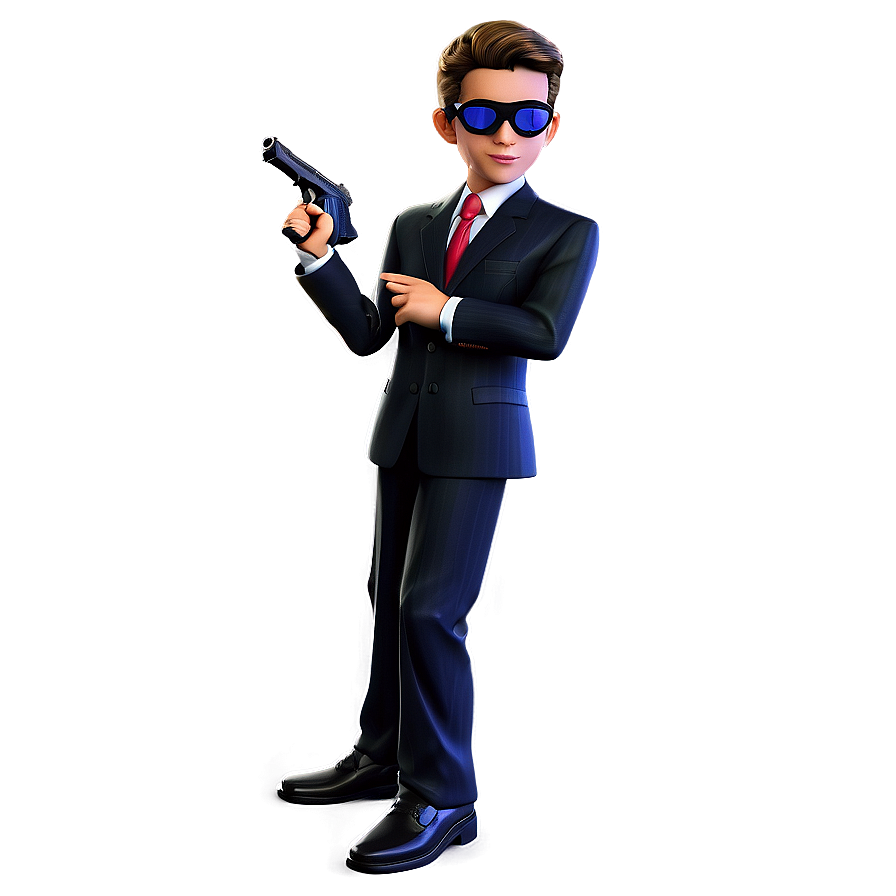 Cartoon Spy Kid Png 69