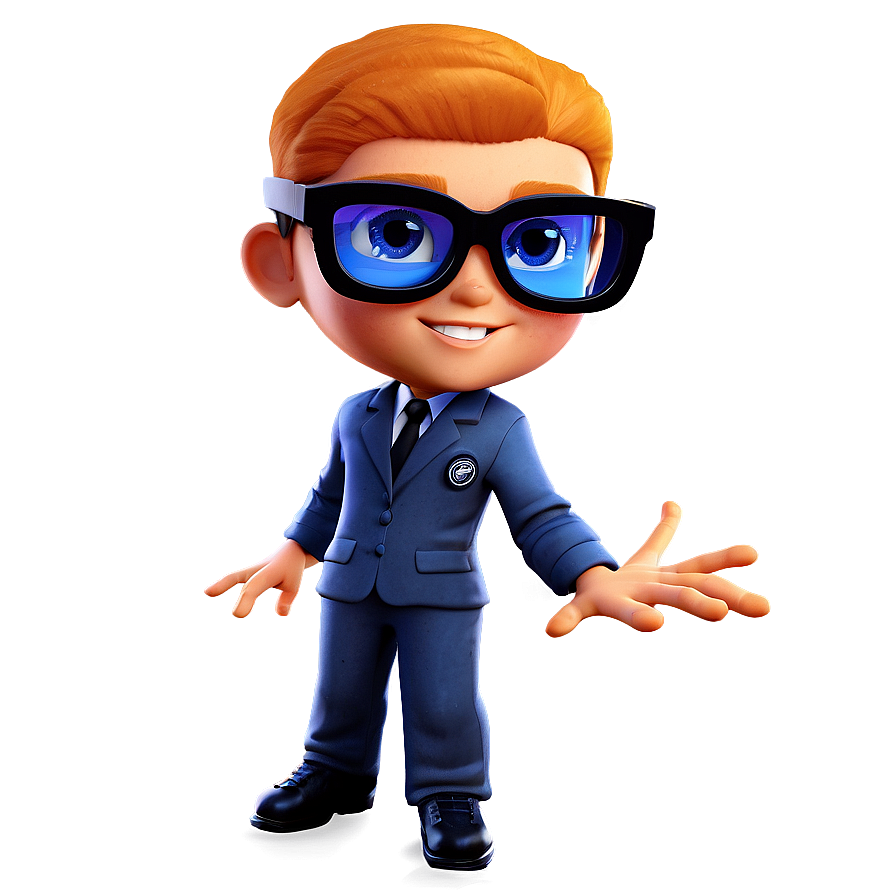 Cartoon Spy Kid Png Grw80