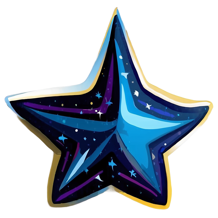 Cartoon Star Clipart Png 06122024