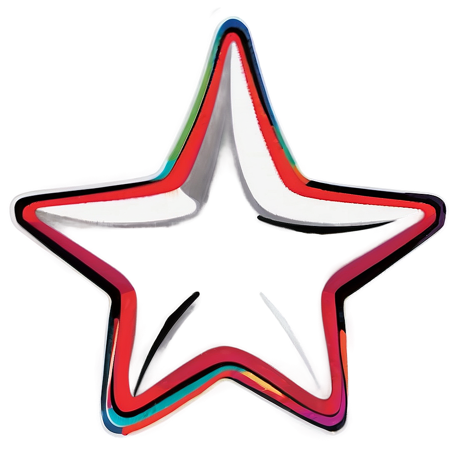 Cartoon Star Outline Png Cyd71