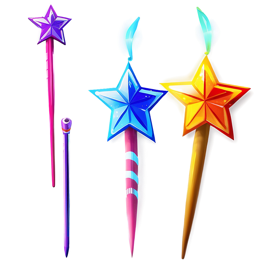 Cartoon Star Wand Png Ryi