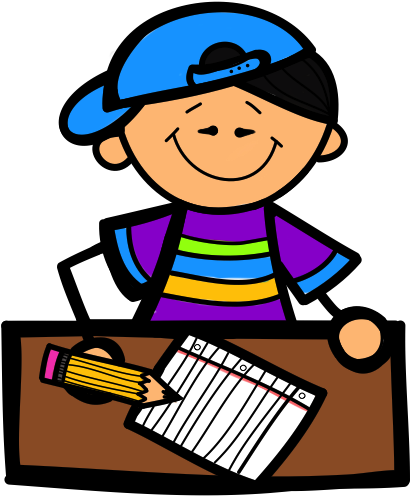 Kids Clip Art - Write A Letter Clip Art, HD Png Download PNG with transparent background