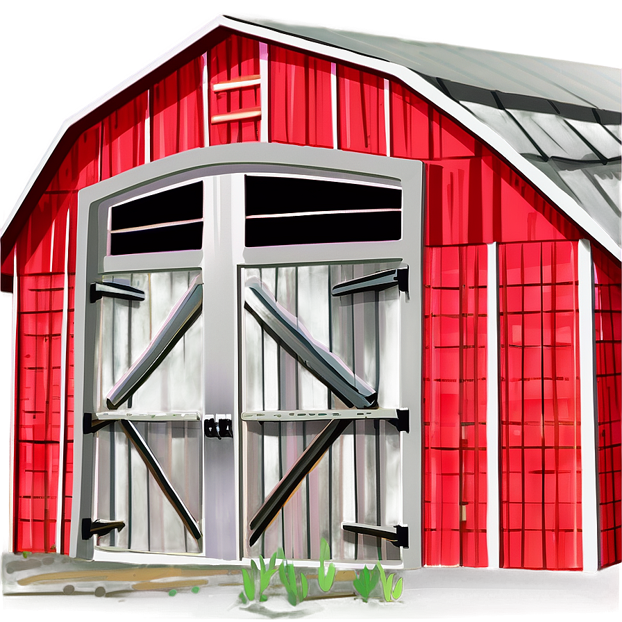 Cartoon Style Barn Png 56