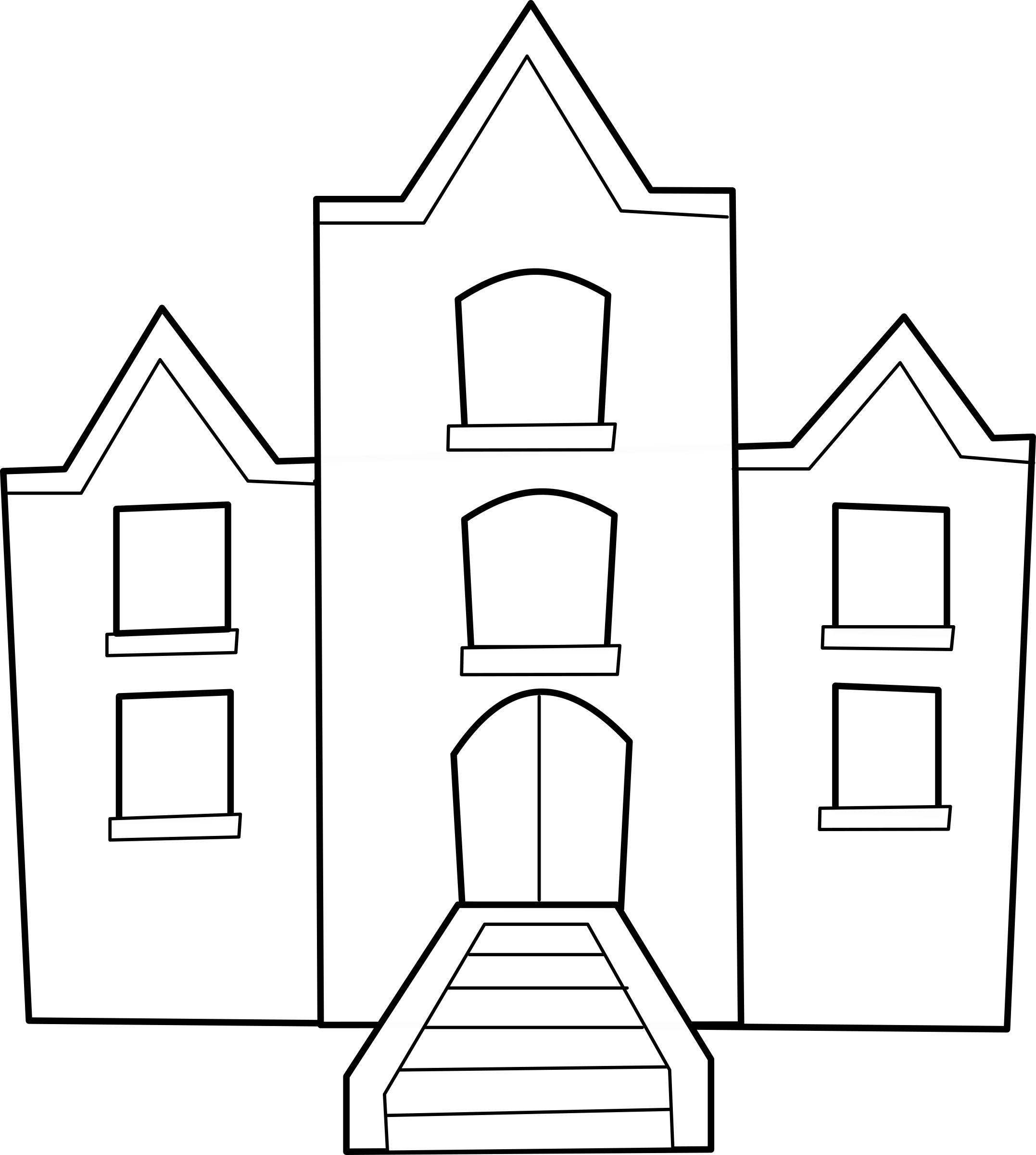 School Building Clip Art, HD Png Download PNG with transparent background