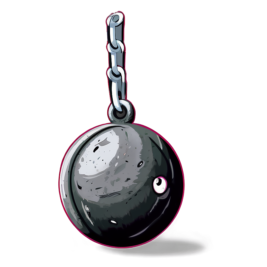 Cartoon Style Wrecking Ball Png Kja28