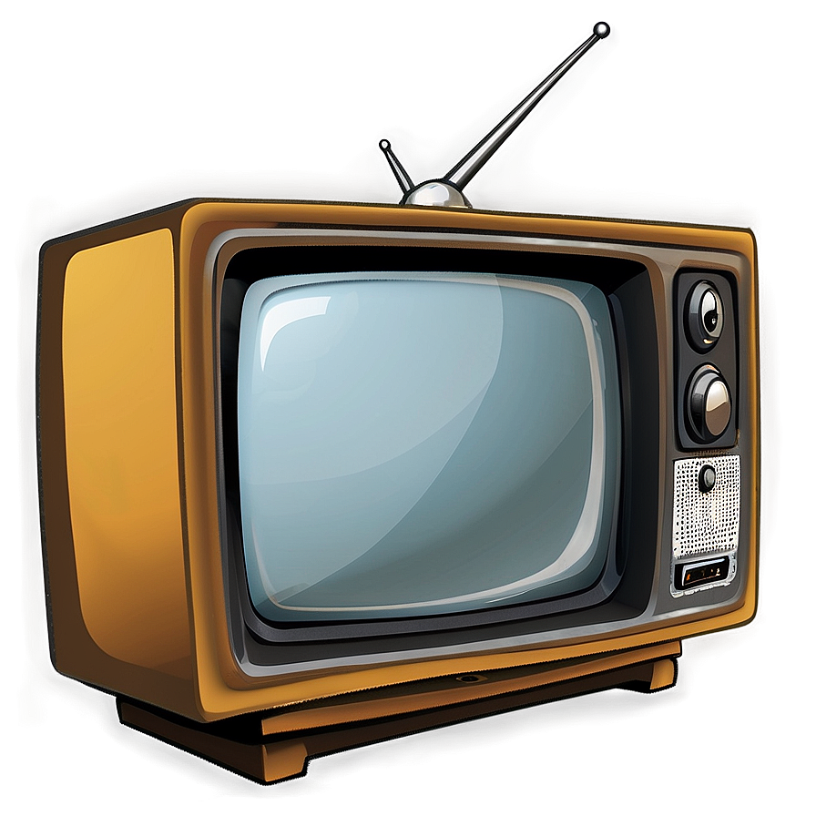 Cartoon Styled Tv Png 29