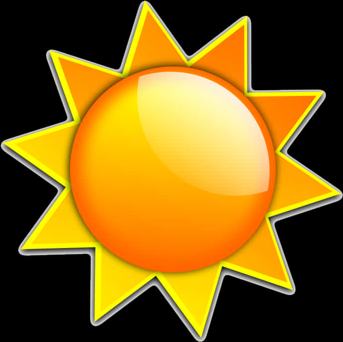 Cartoon Sun Illustration