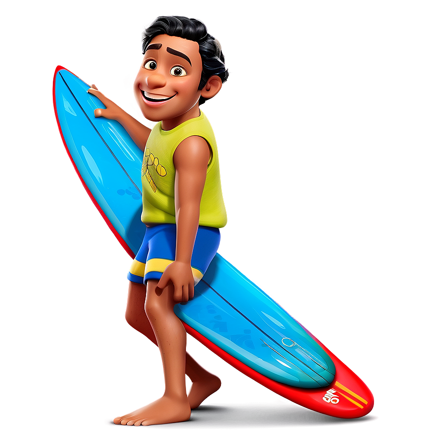 Cartoon Surfer Character Png 47