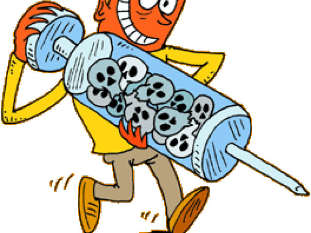 Drugs Clipart Addicted - Drug Addiction Images Clip Art, HD Png Download PNG with transparent background
