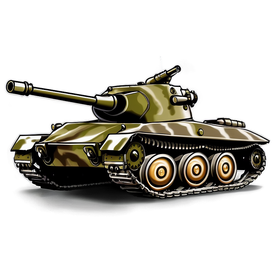 Cartoon Tank Art Png Qqo80