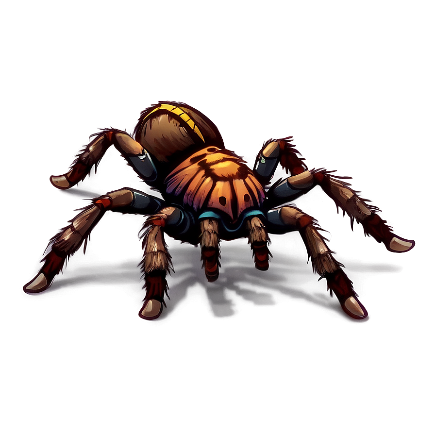 Cartoon Tarantula Character Png 06132024