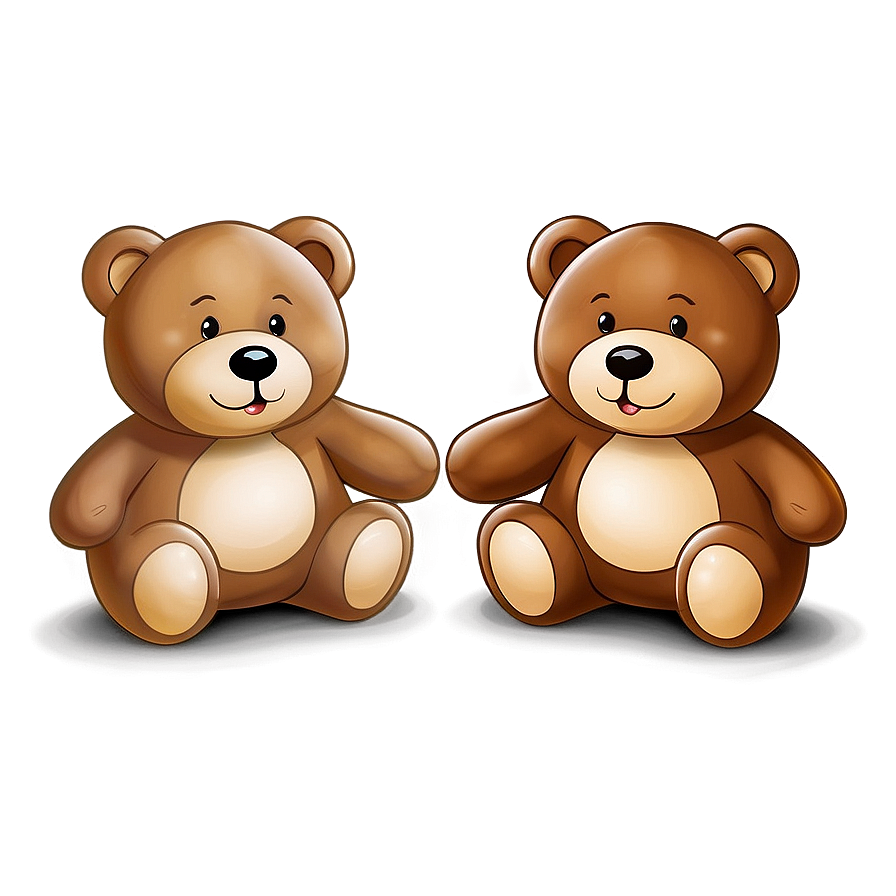 Cartoon Teddy Bear PNG 30 PNG with transparent background