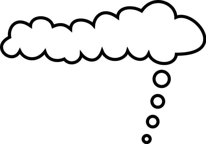 Clip Art Panda Free - Cloud Think Png, Transparent Png PNG image with a transparent background, free high-resolution download