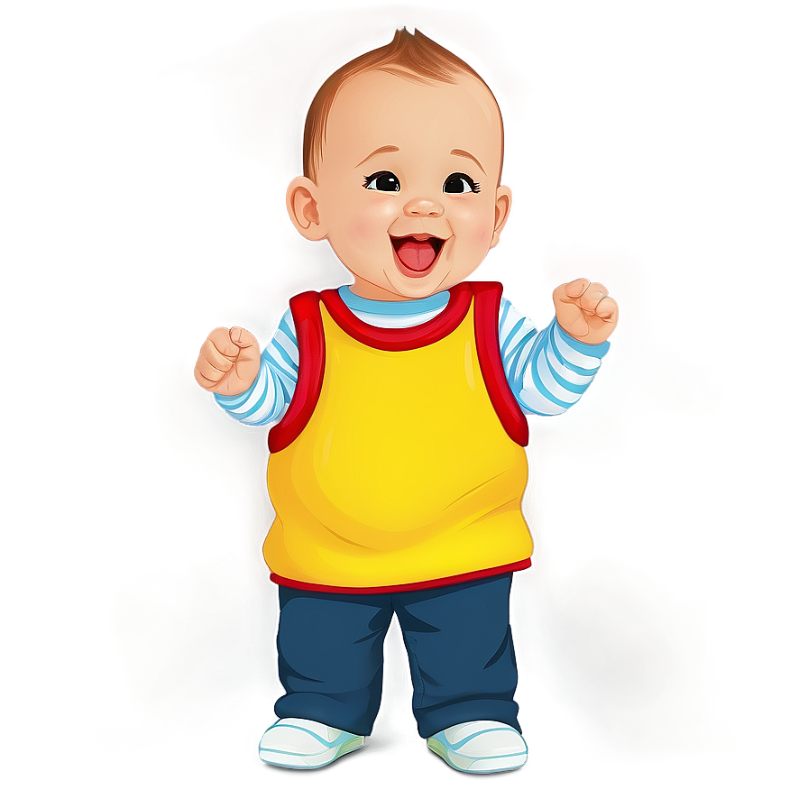 Cartoon Toddler Laughing Png 06132024