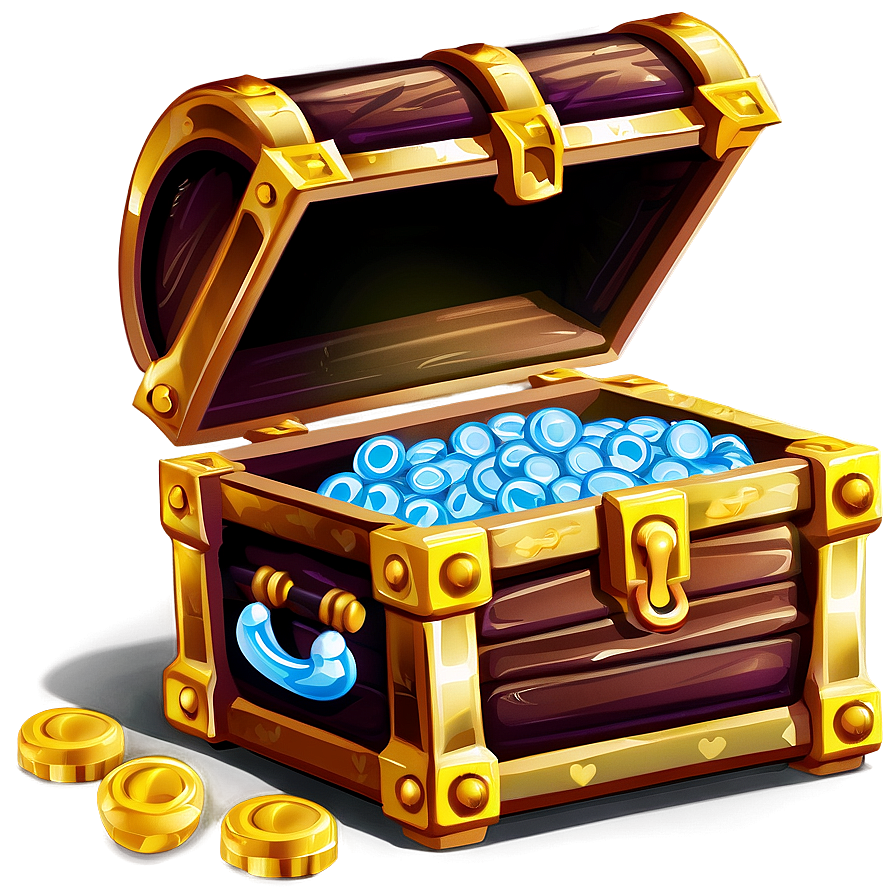 Cartoon Treasure Chests Png 96