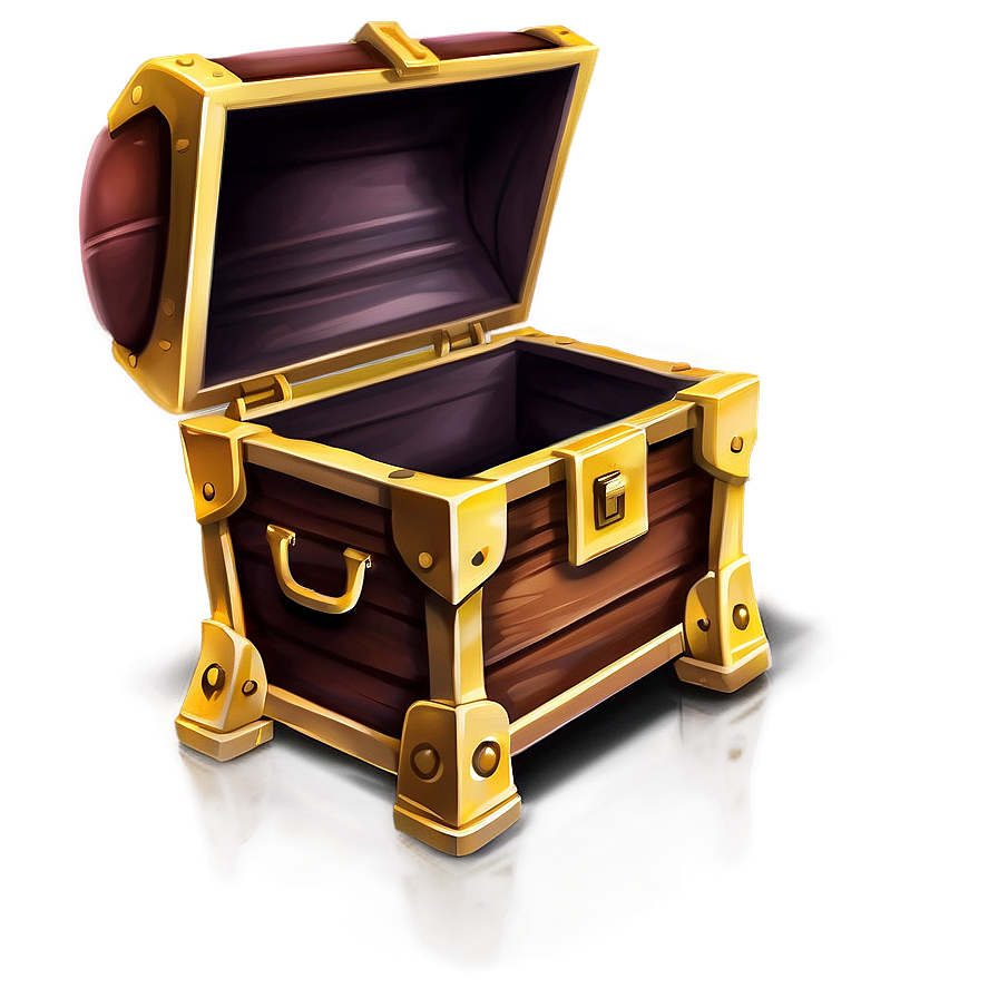 Cartoon Treasure Chests Png Kec5