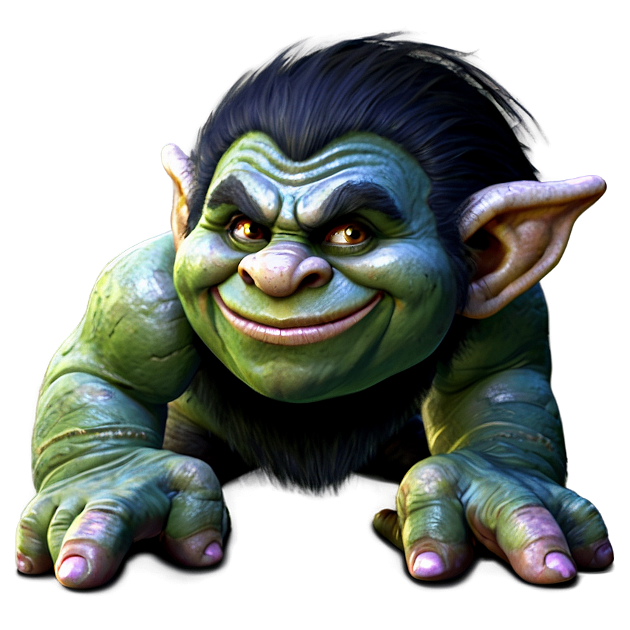 Cartoon Troll PNG 05232024 PNG with transparent background
