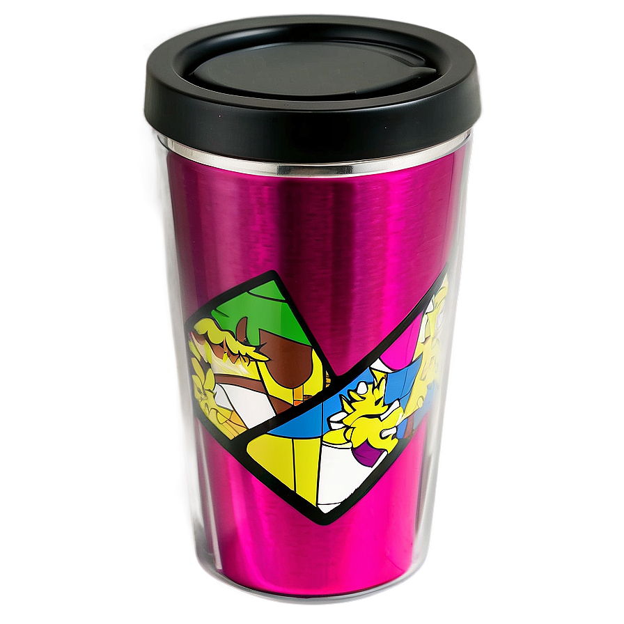 Cartoon Tumbler Cup Png 06272024