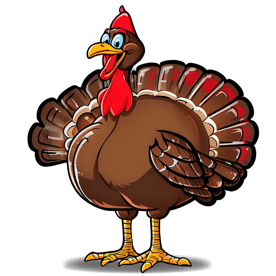 Cartoon Turkey Outline Png 13