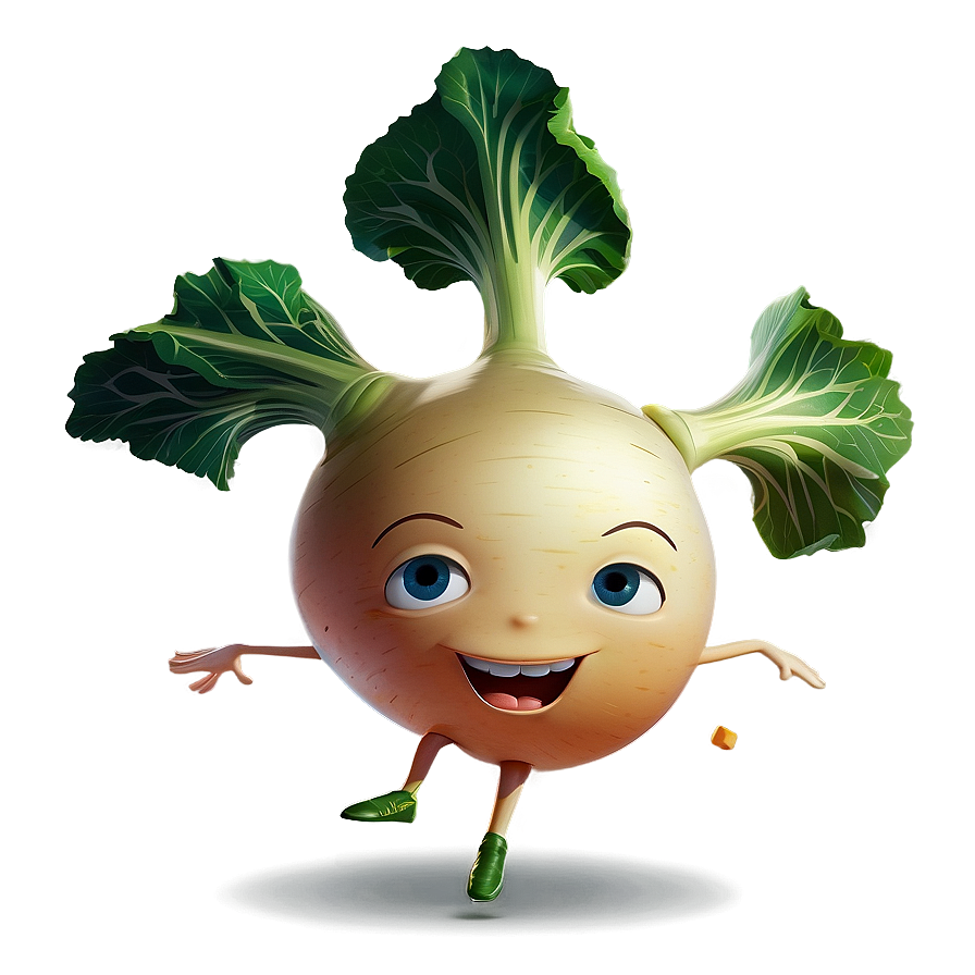 Cartoon Turnip Png 06252024