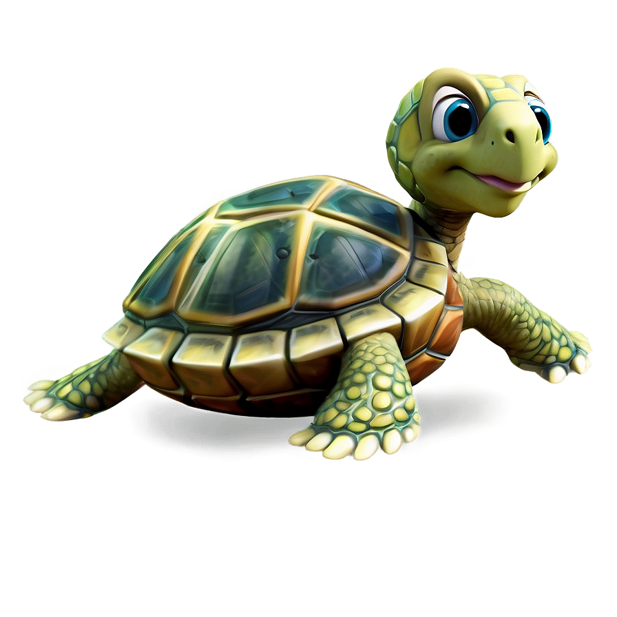 Cartoon Turtle Character Png 06242024