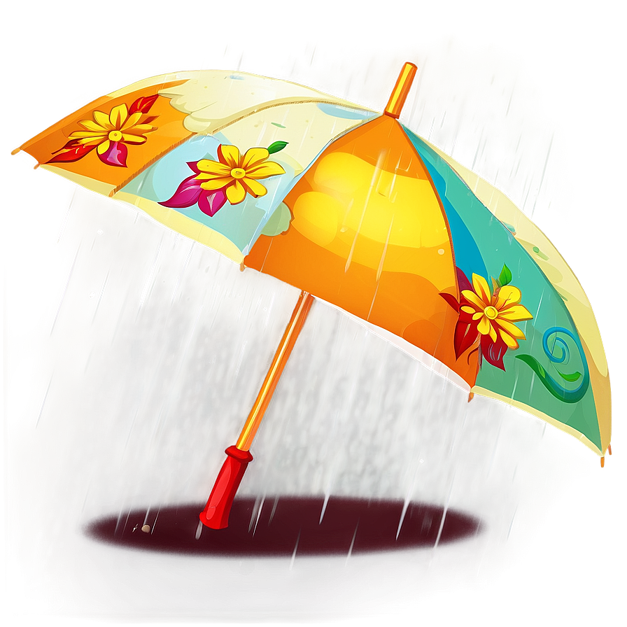 Cartoon Umbrella Png 05232024