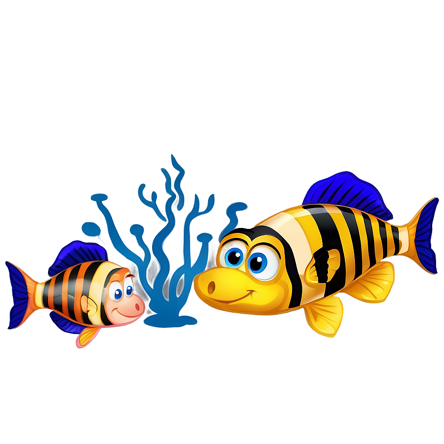 Cartoon Underwater World Png Qby