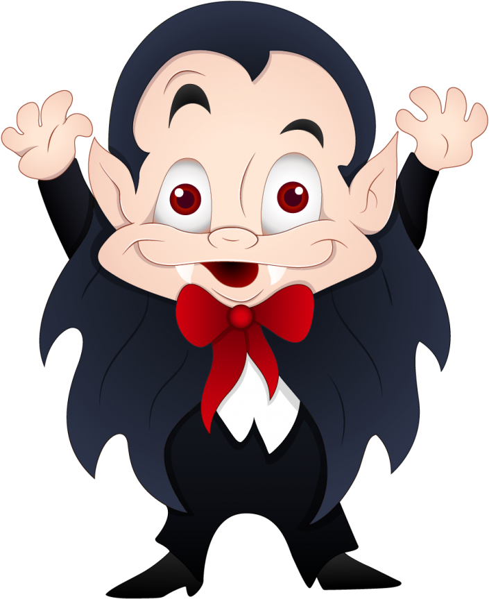 Cartoon Vampire Character