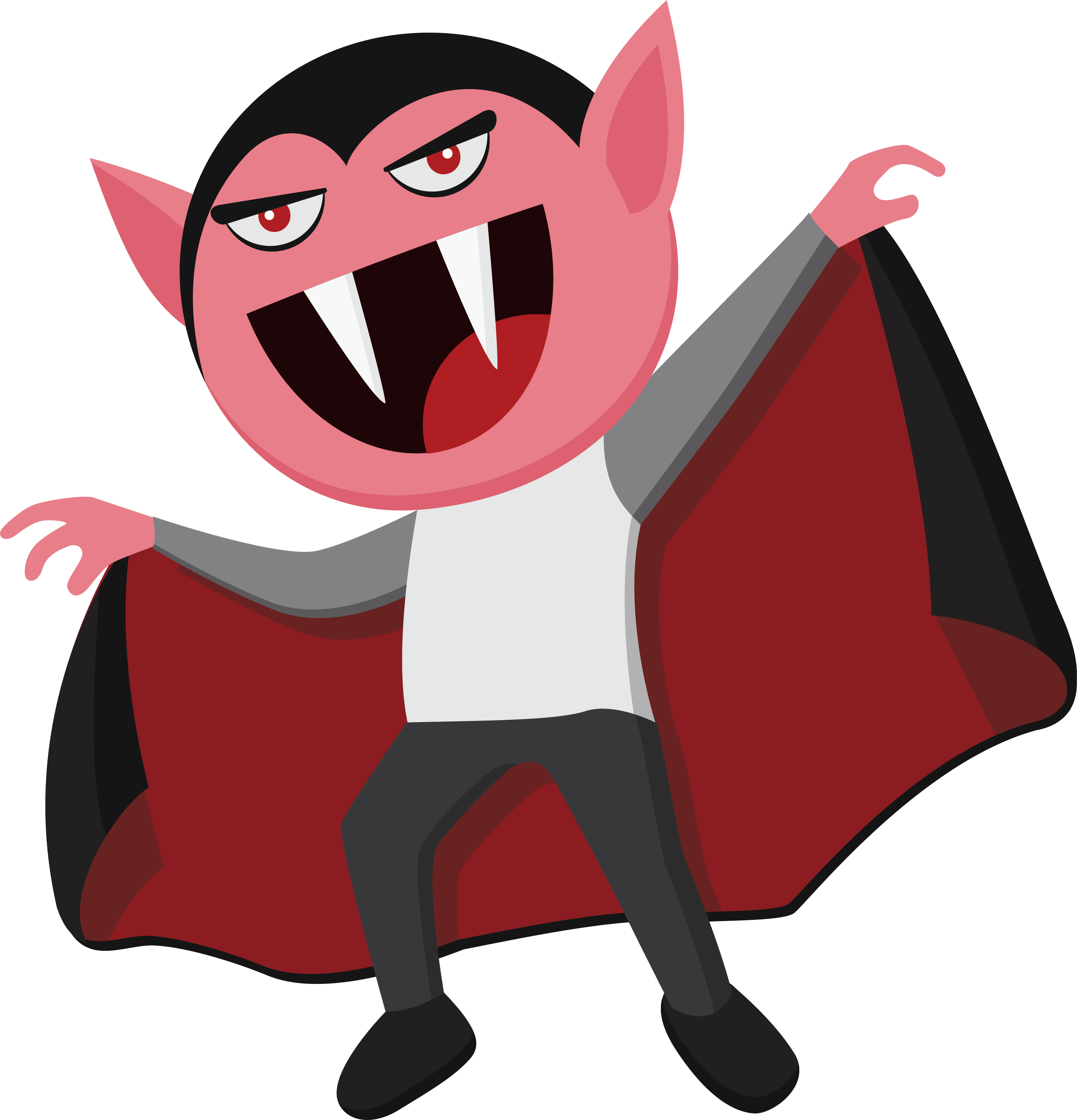 Cartoon Vampire Character