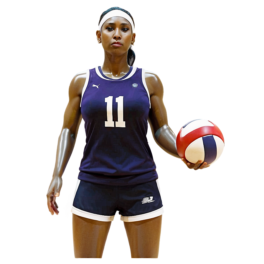 Cartoon Volleyball Player Png Gcv49