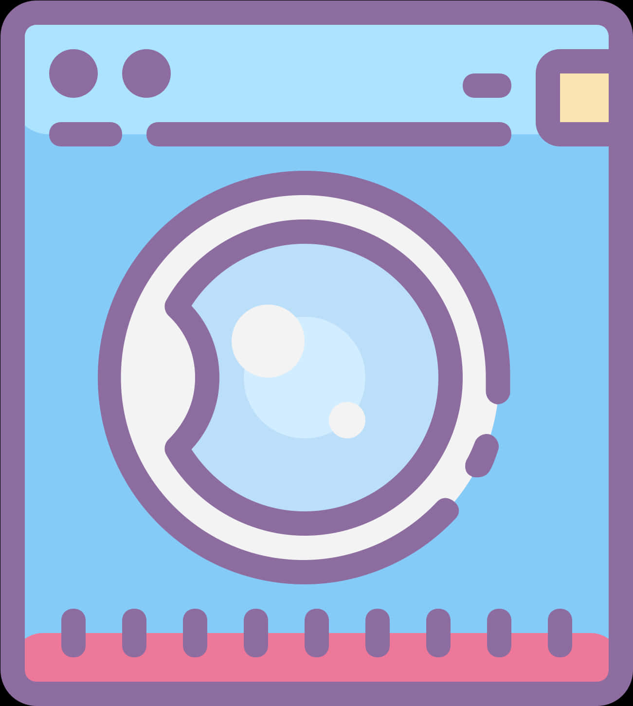 Washing Machine Icon Laundry Png, Transparent Png PNG image with a transparent background, free high-resolution download