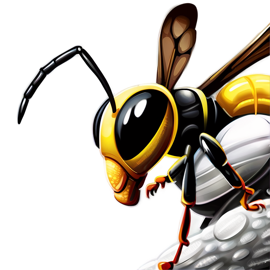 Cartoon Wasp Drawing Png Xul86
