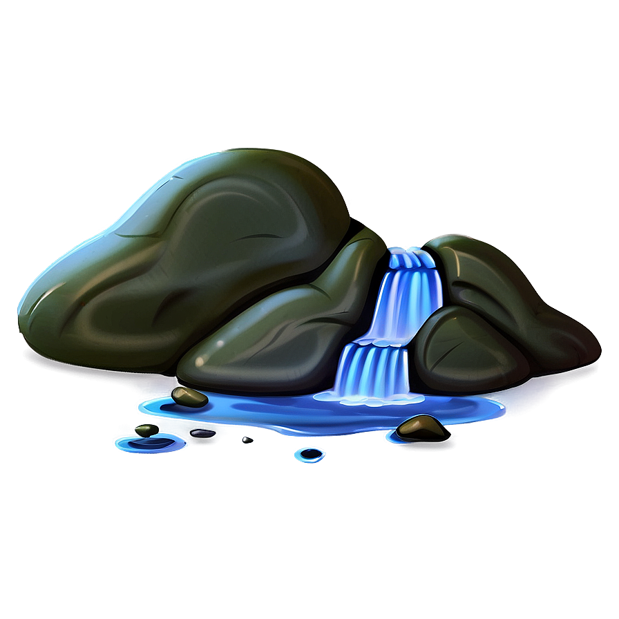 Cartoon Water Stream Png 39