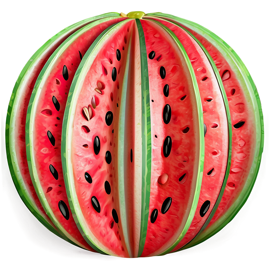 Cartoon Watermelon PNG qqp85 PNG image with a transparent background, free high-resolution download