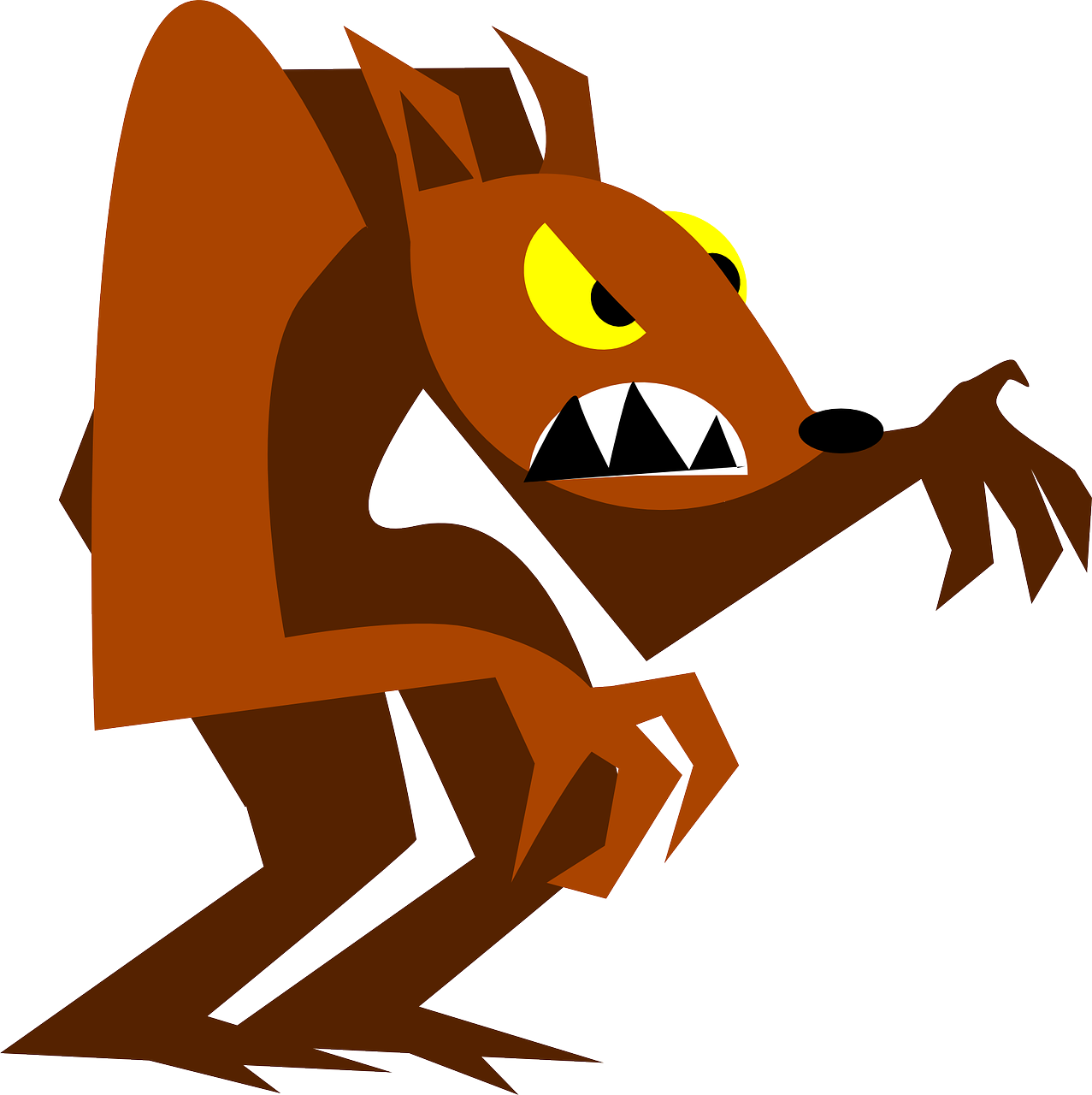 Werewolf Clipart Full, HD Png Download PNG with transparent background