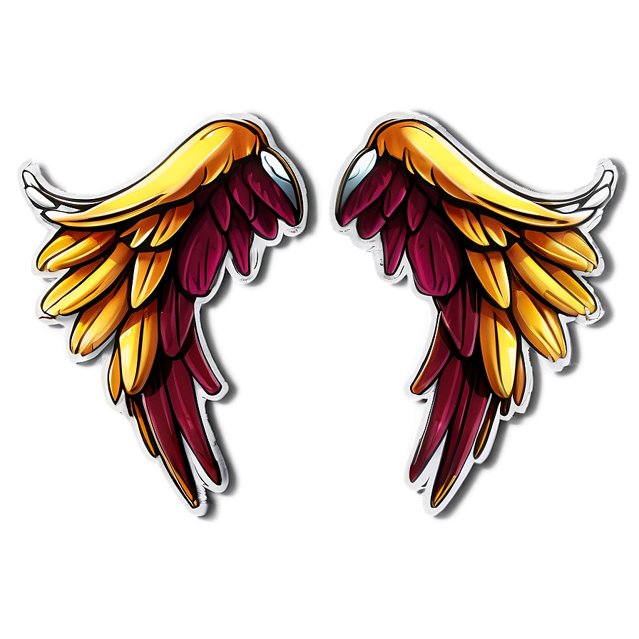 Cartoon Wings Png Tsy73