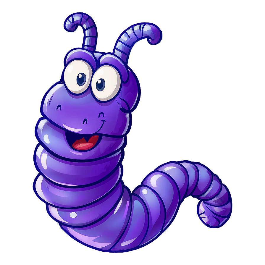 Cartoon Worm Png Bte