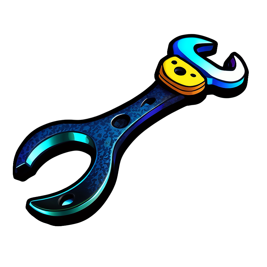 Cartoon Wrench PNG rcr PNG with transparent background