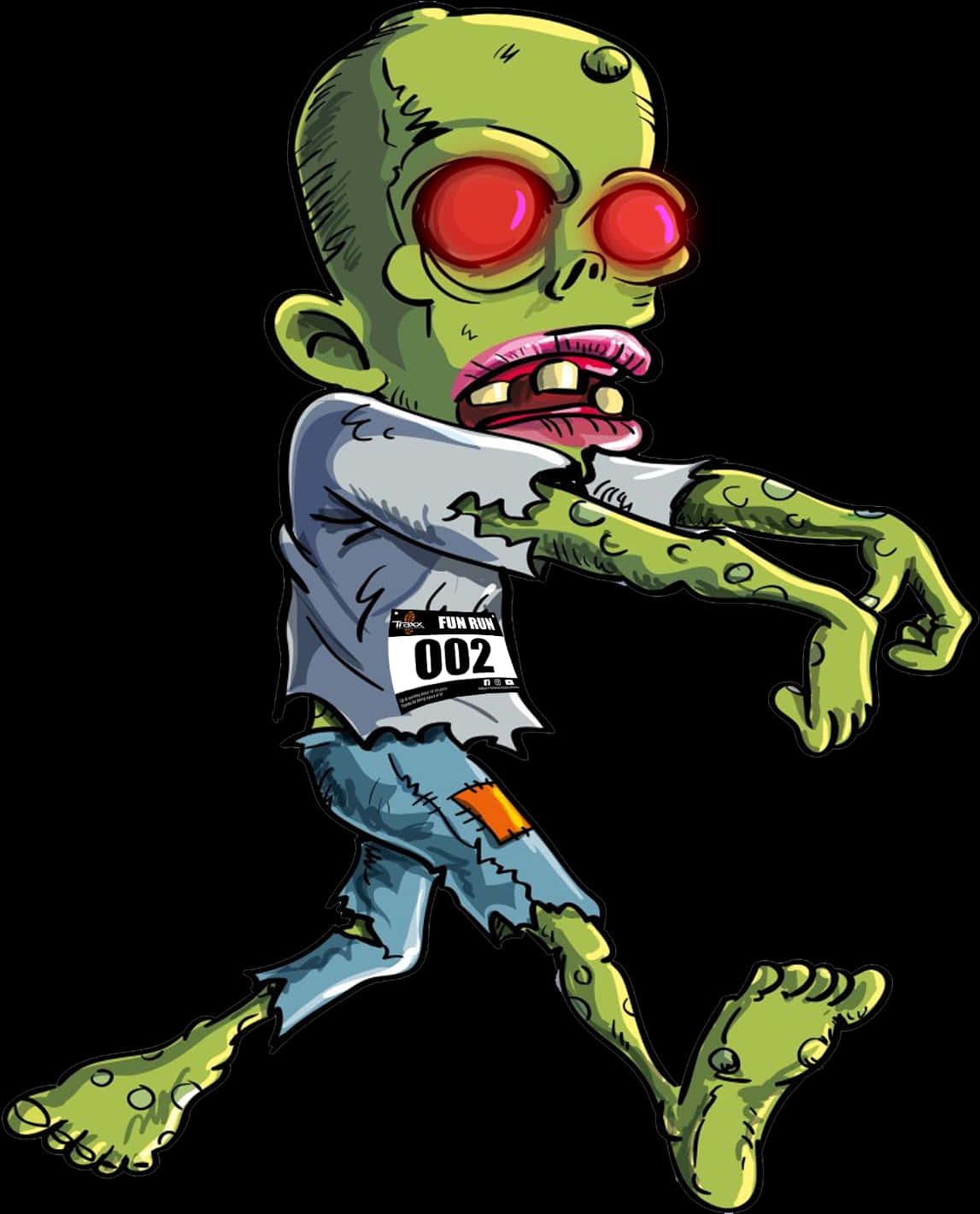 Cartoon Zombie Runner