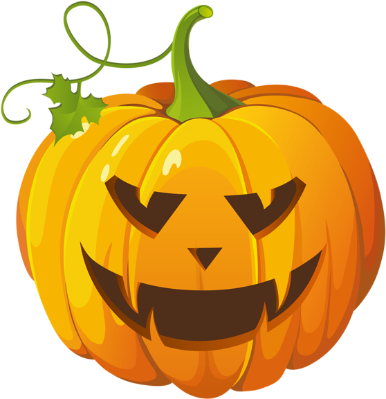 Carved Halloween Pumpkin Graphic