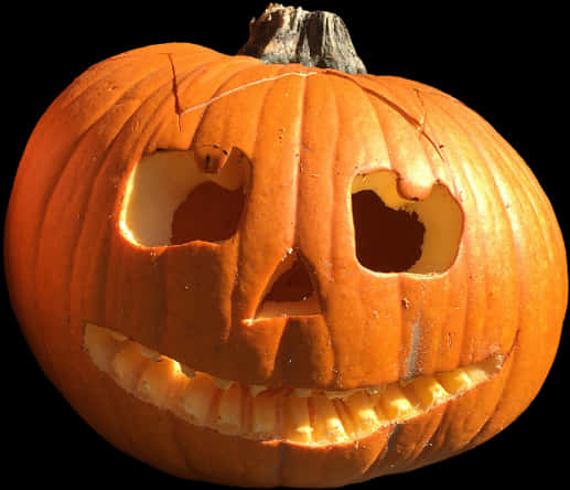 Carved Halloween Pumpkin Jack O Lantern