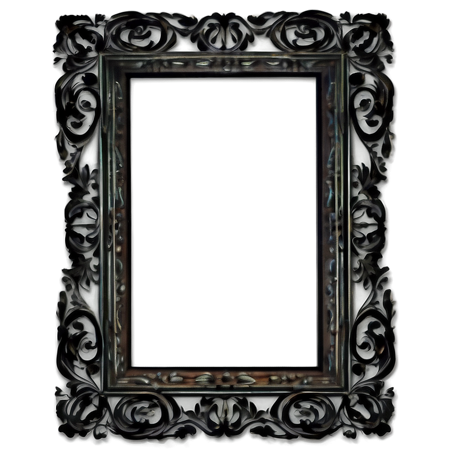 Carved Ornate Frame Png Csv